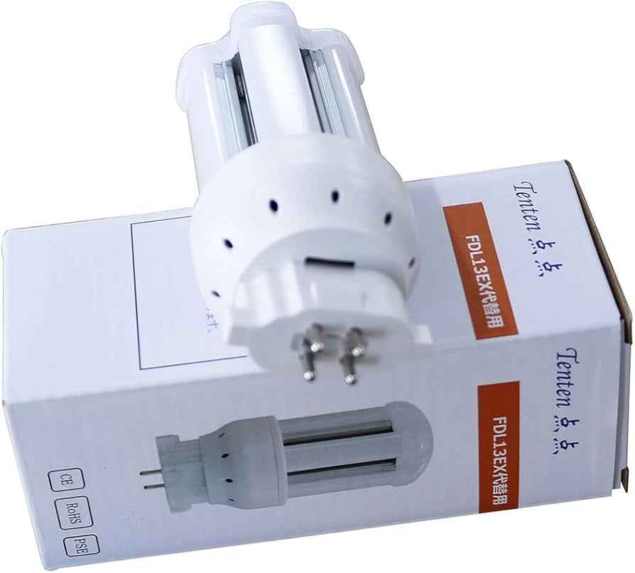 Amazon | FDL13EX-L 電球色3000K FDL13EXL ツイン蛍光灯 13形 電球色